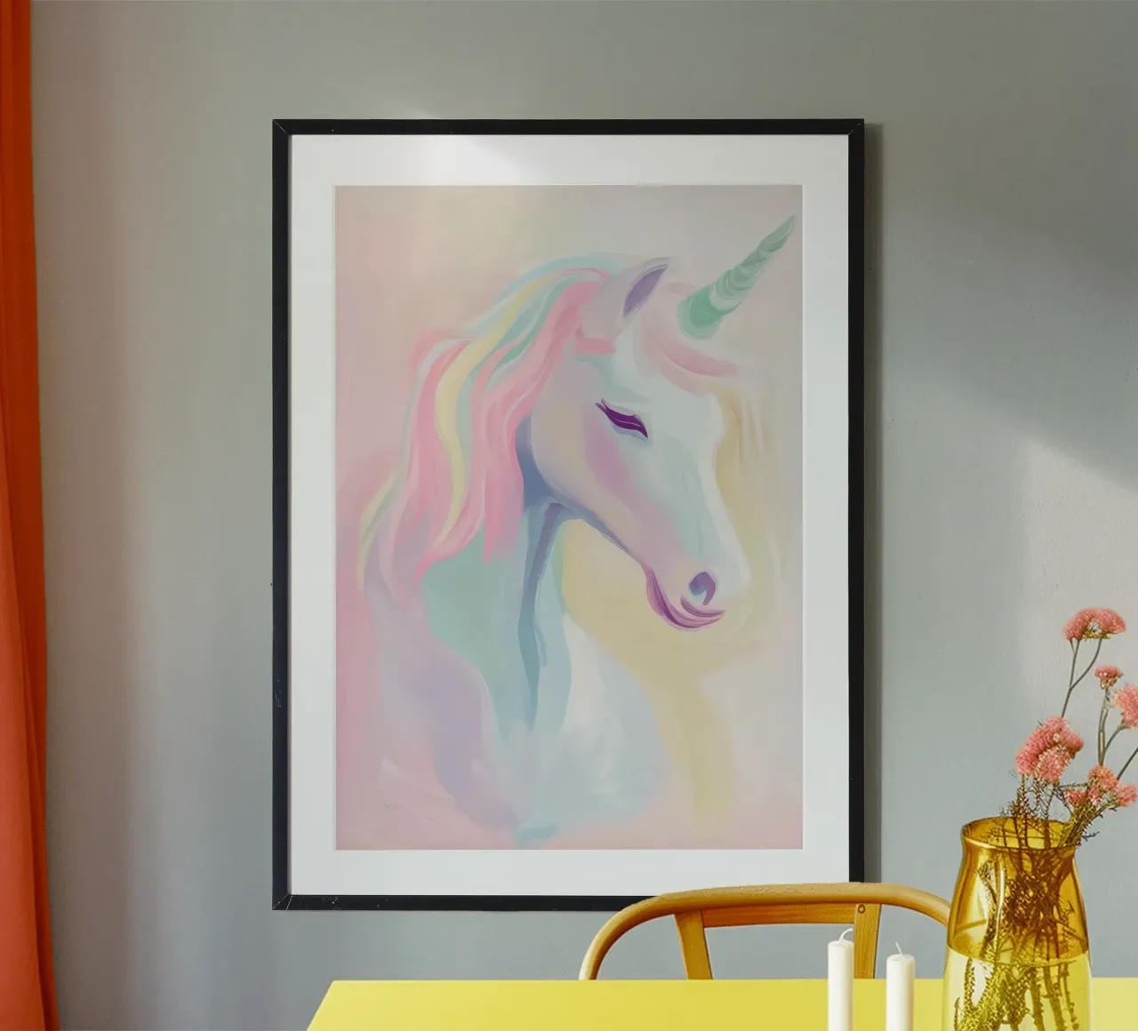 Unicorn Painting hahnemühle de Attaboy Dsgn