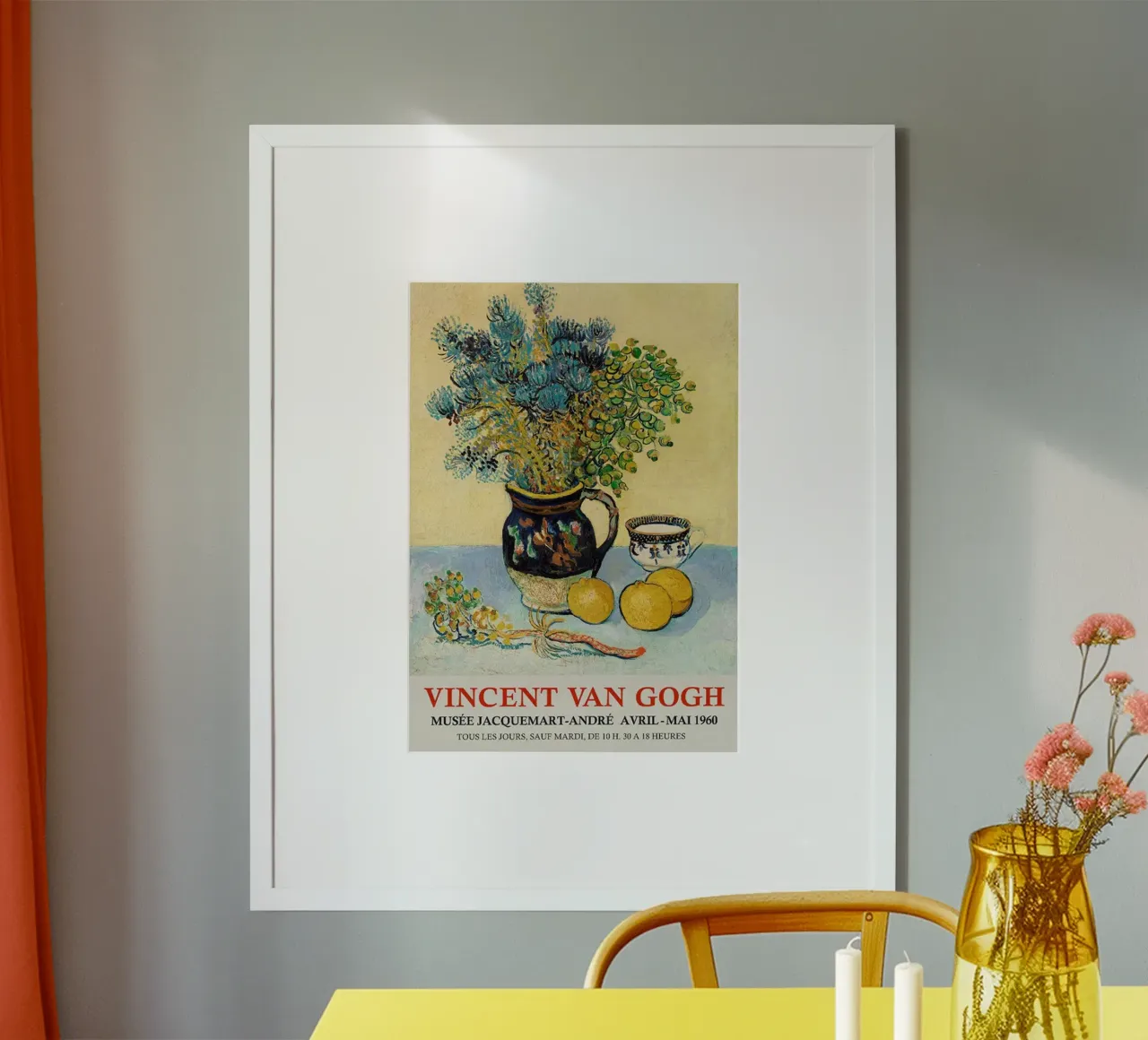 Vincent van Gogh Exhibition Poster - Still Life hahnemühle by ashcraft shop