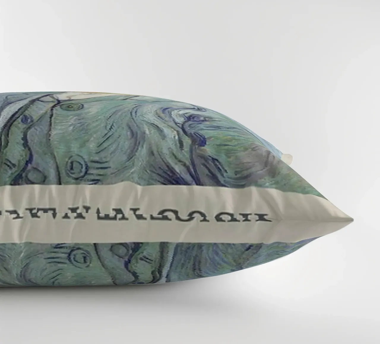 Vincent van Gogh Exhibition Print - Self-Portrait decorative cushion by ashcraft shop