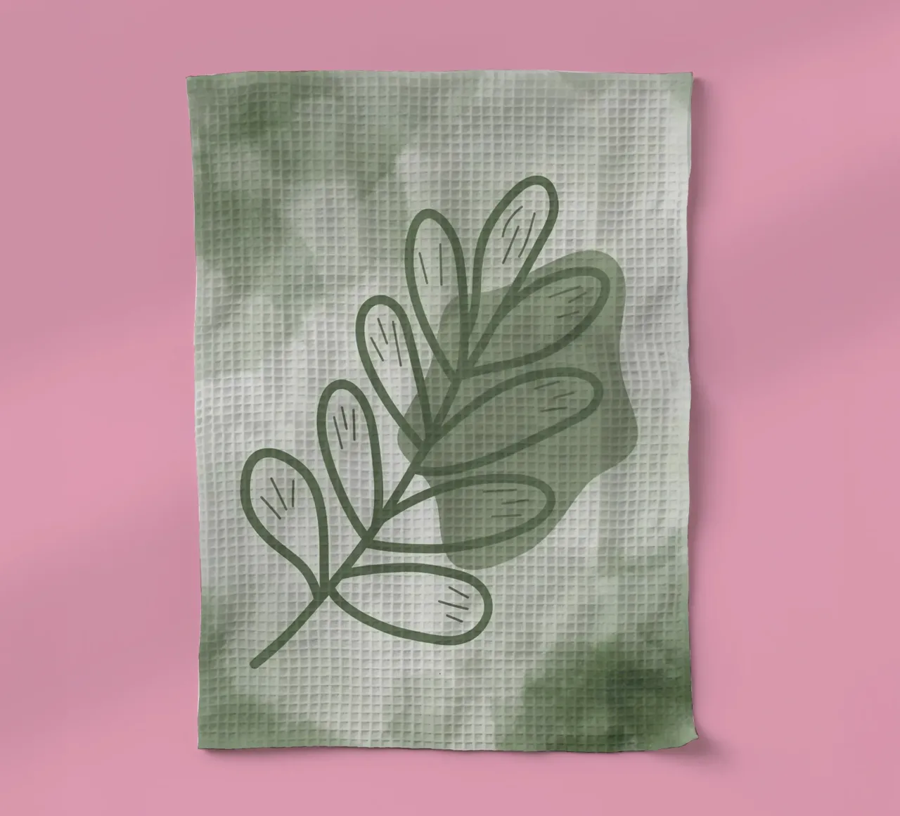 Blatt botanisch Geschirrtuch von Jonathan R NASH