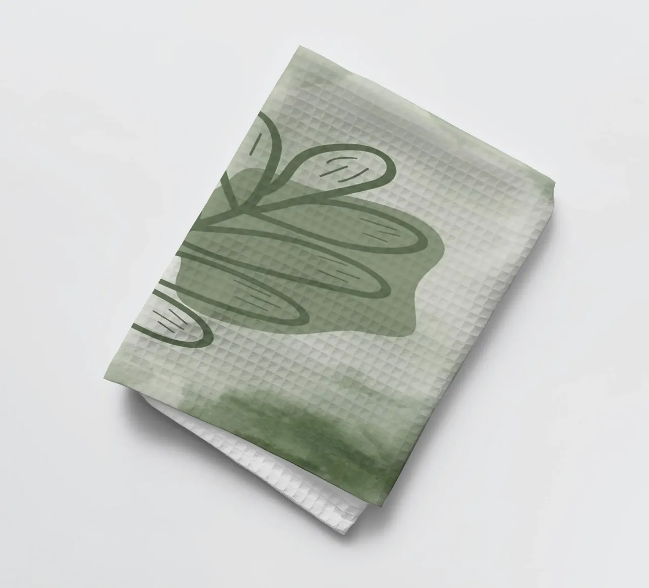 Blatt botanisch Geschirrtuch von Jonathan R NASH