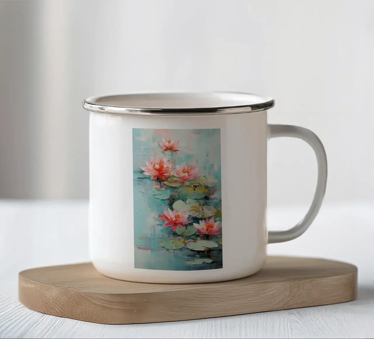 Arte da parete di Imagine tazza in smalto da Imagine
