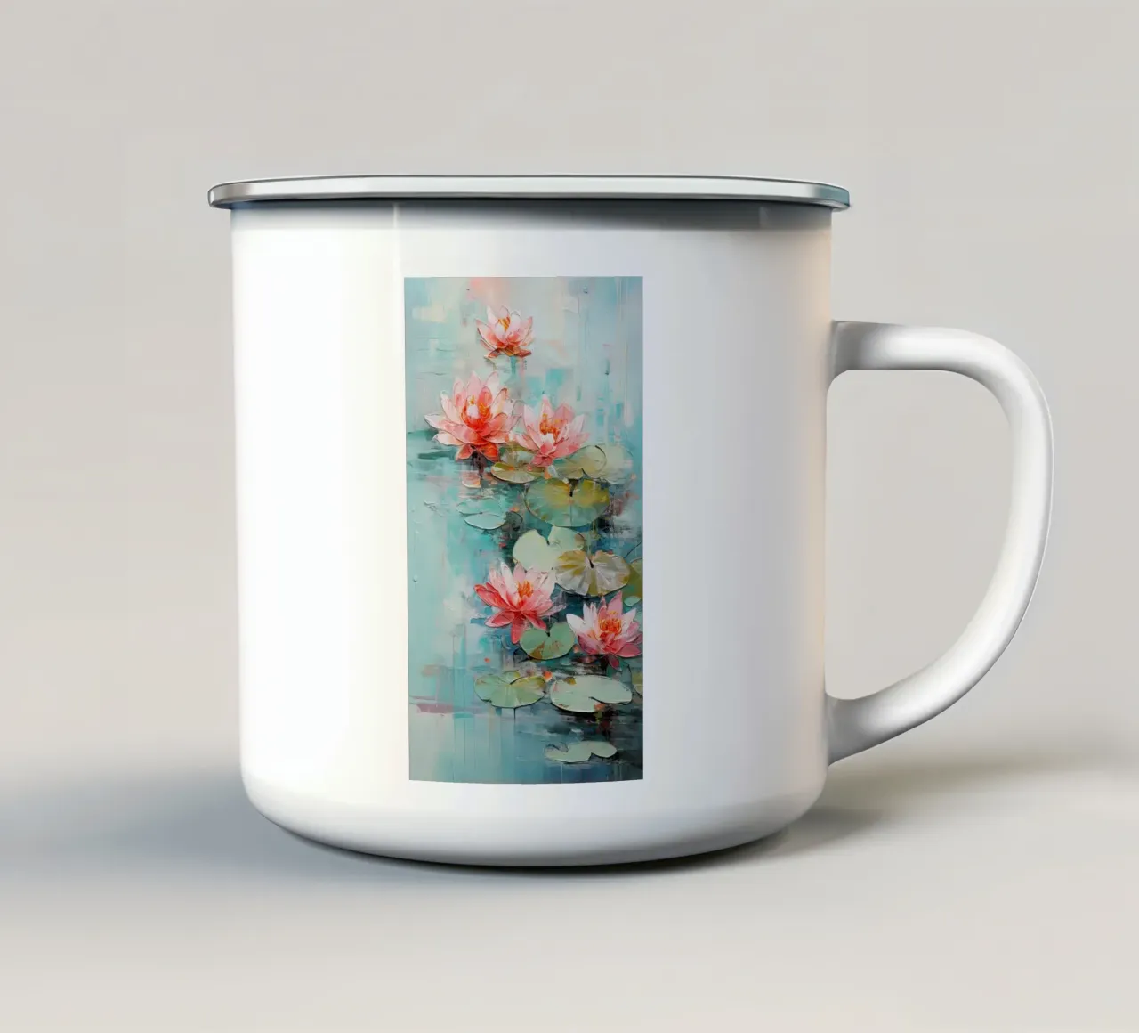 Arte da parete di Imagine tazza in smalto da Imagine