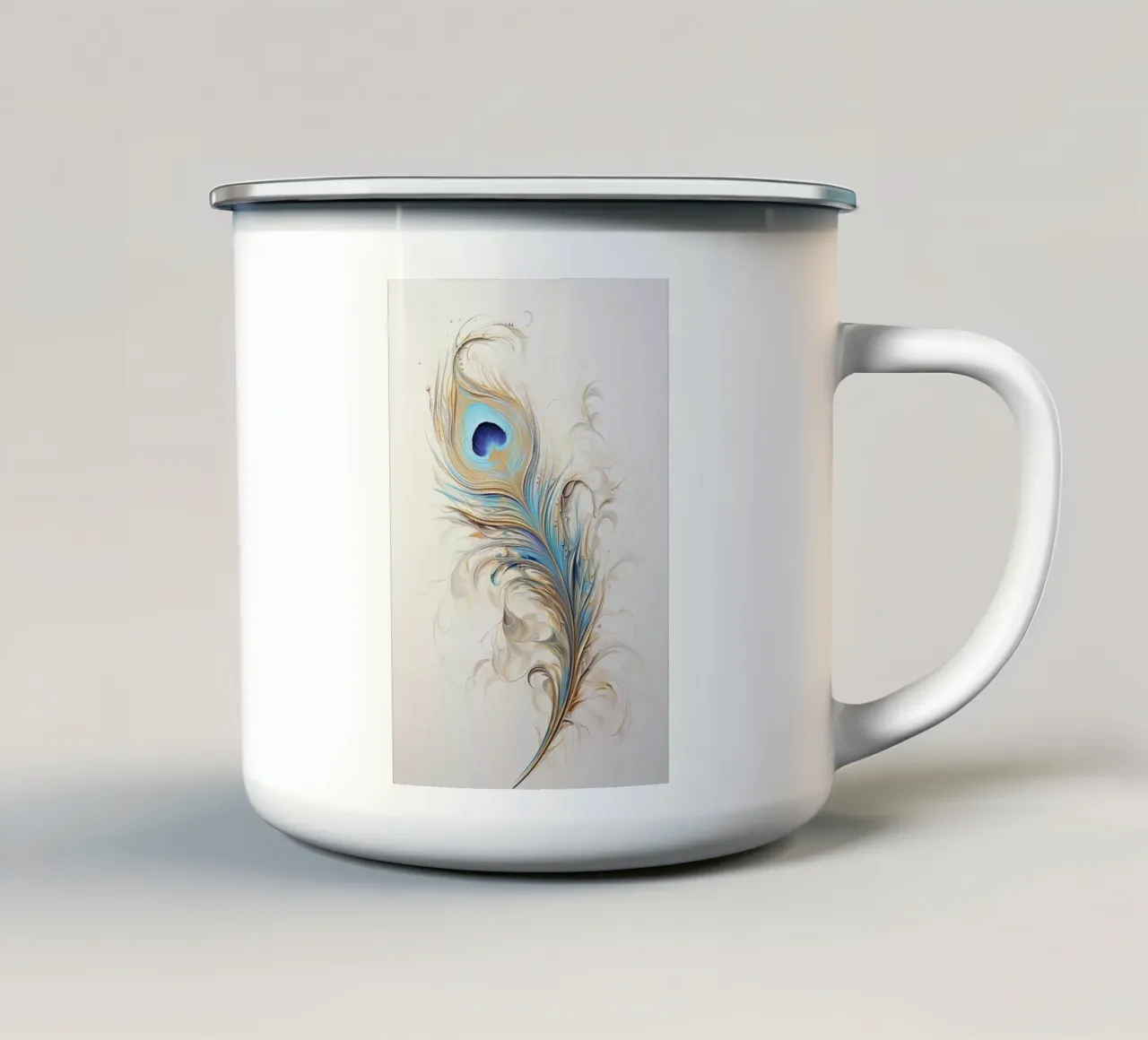 Arte da parete di Imagine tazza in smalto da Imagine