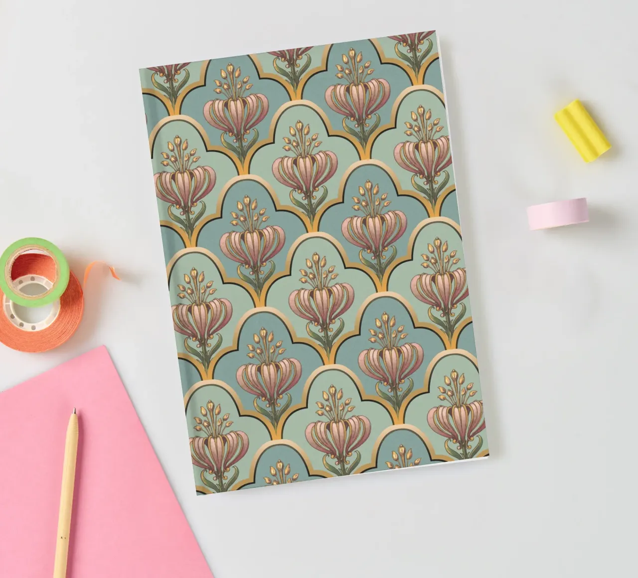 Art Nouveau VI carnet de notes de burcukorkmazyurek