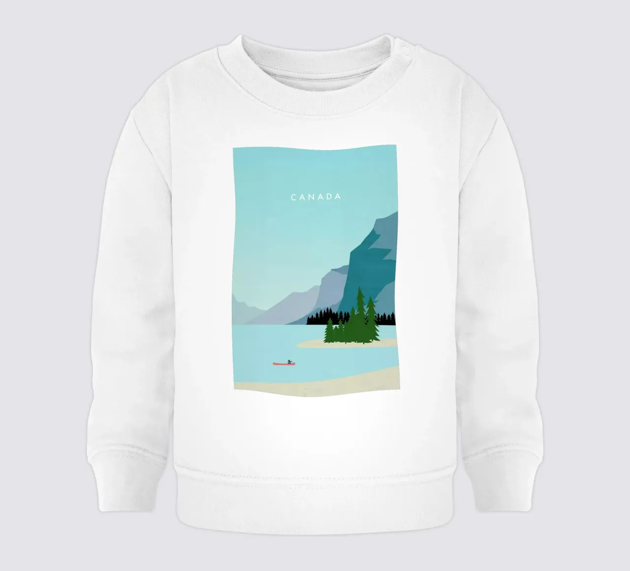 Canada baby sweatshirt by Katinka Reinke