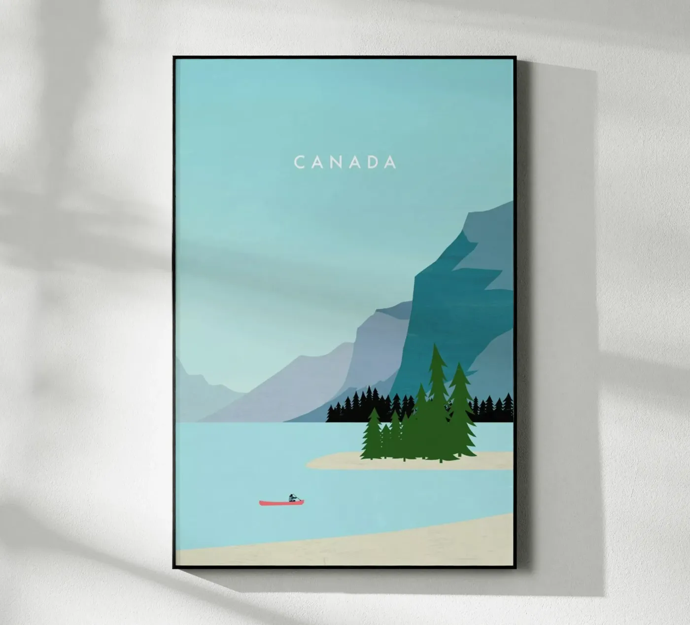 Canada acryl van Katinka Reinke