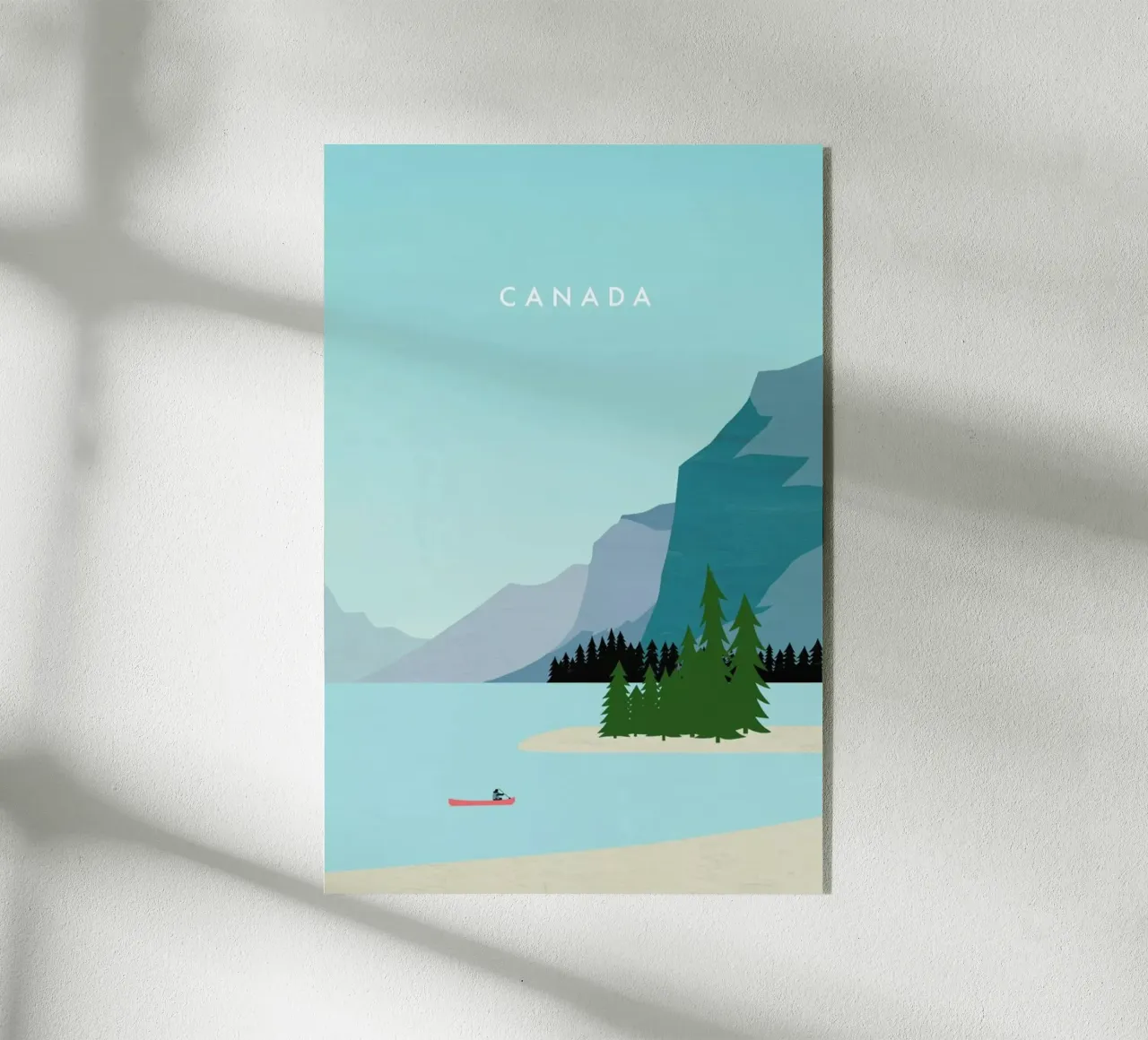 Canada Acryl-Glas von Katinka Reinke