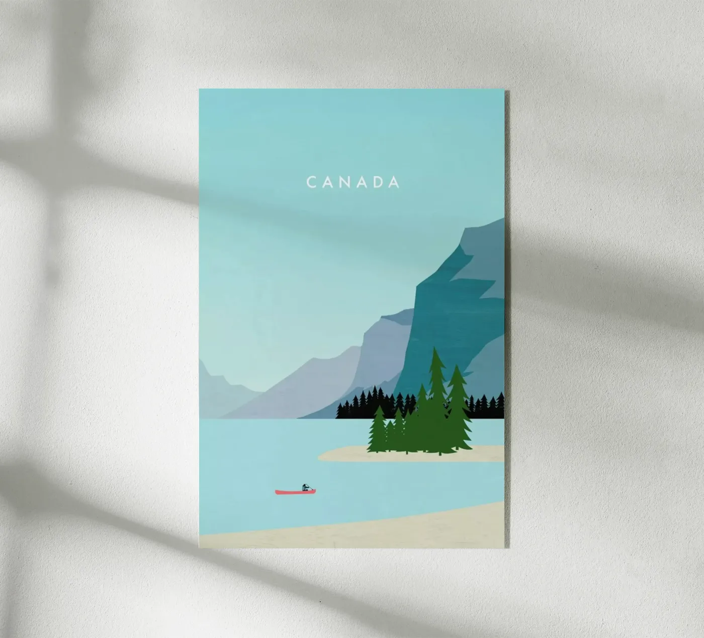 Canada acryl van Katinka Reinke