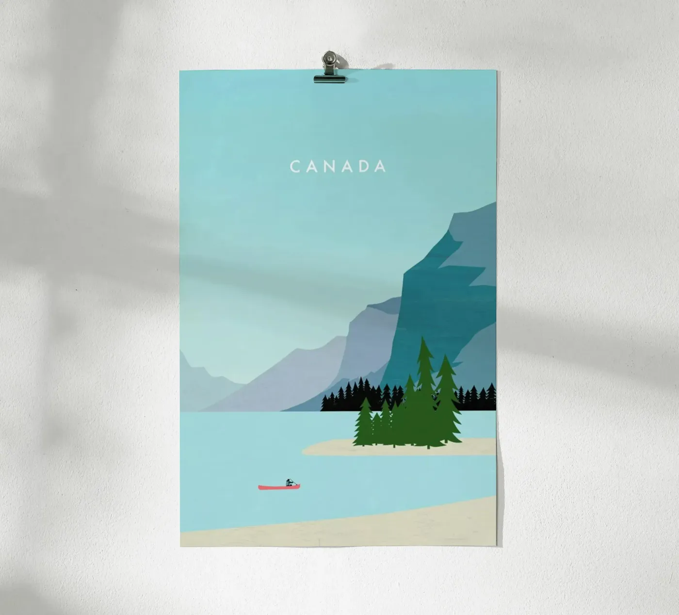 Canada poster by Katinka Reinke