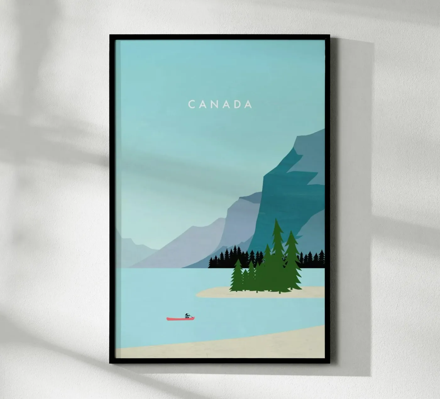 Canada poster by Katinka Reinke