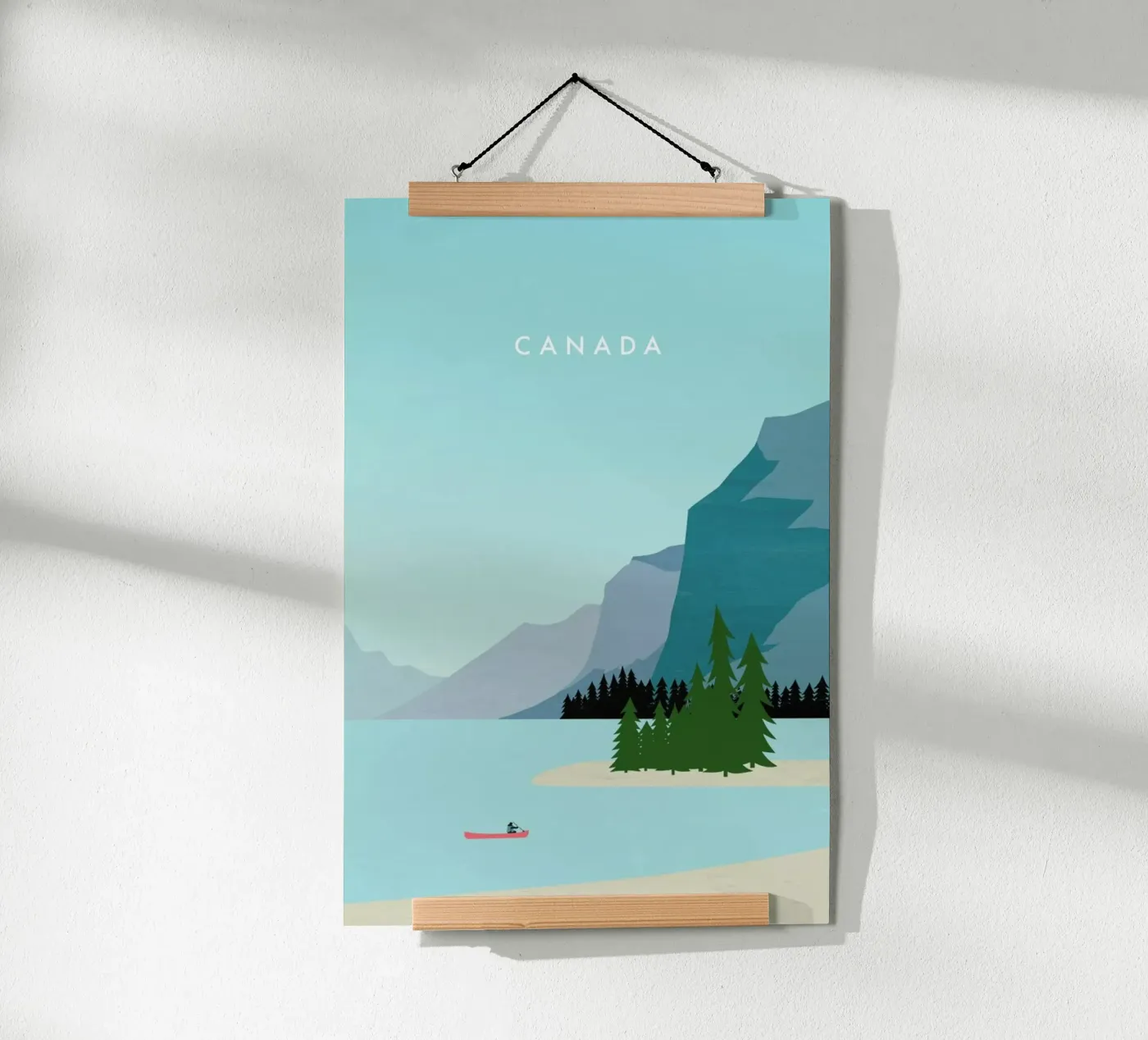 Canada poster by Katinka Reinke