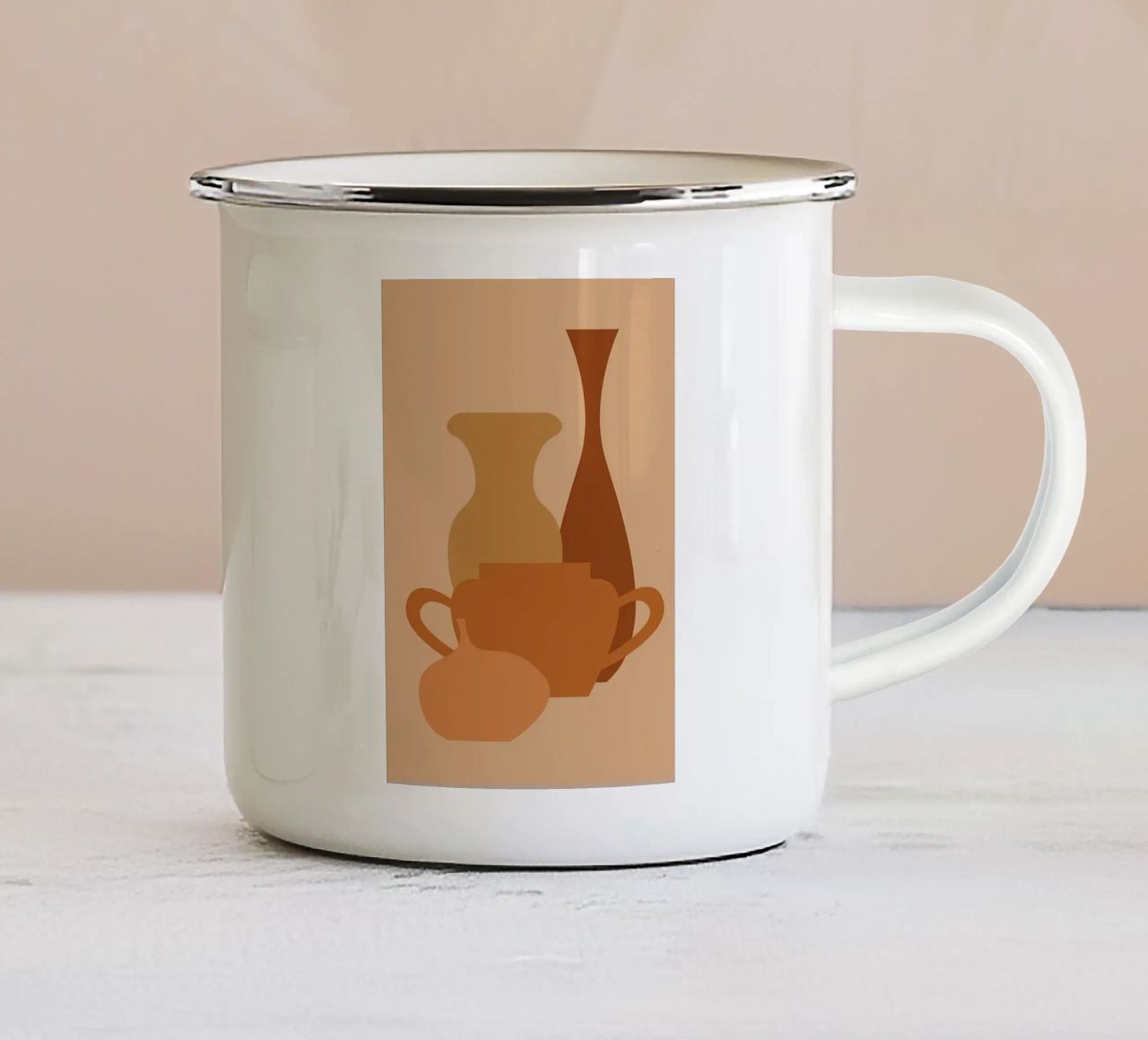 vasi tazza in smalto da Jonathan R NASH