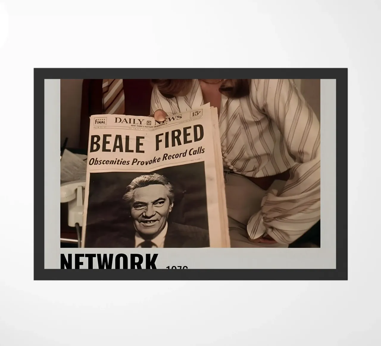 NETWORK 1976 zerbino da MVFminimalist