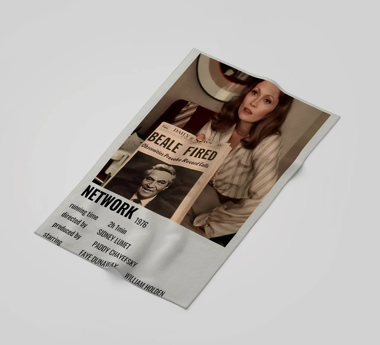 NETWORK 1976 telo mare da MVFminimalist