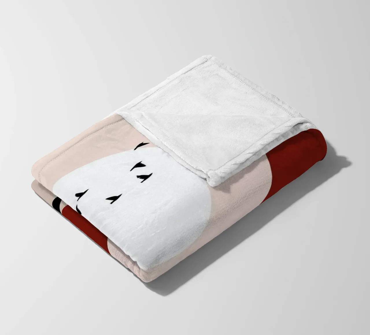 South into the Sunrise fleece blanket by Pure