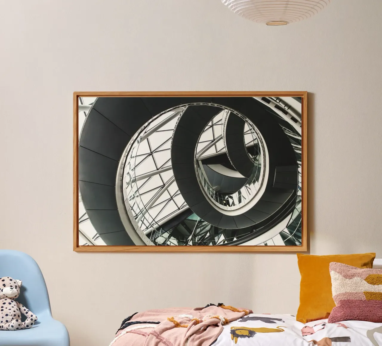 Architecture of Escape alu-dibond by PhotoVibe Decor