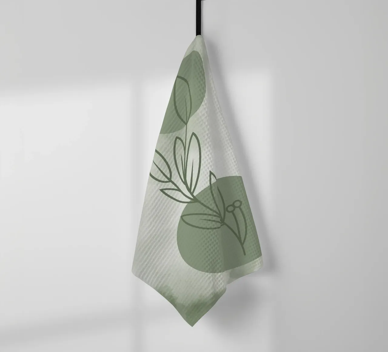 foglie minimaliste canovaccio da cucina da Jonathan R NASH