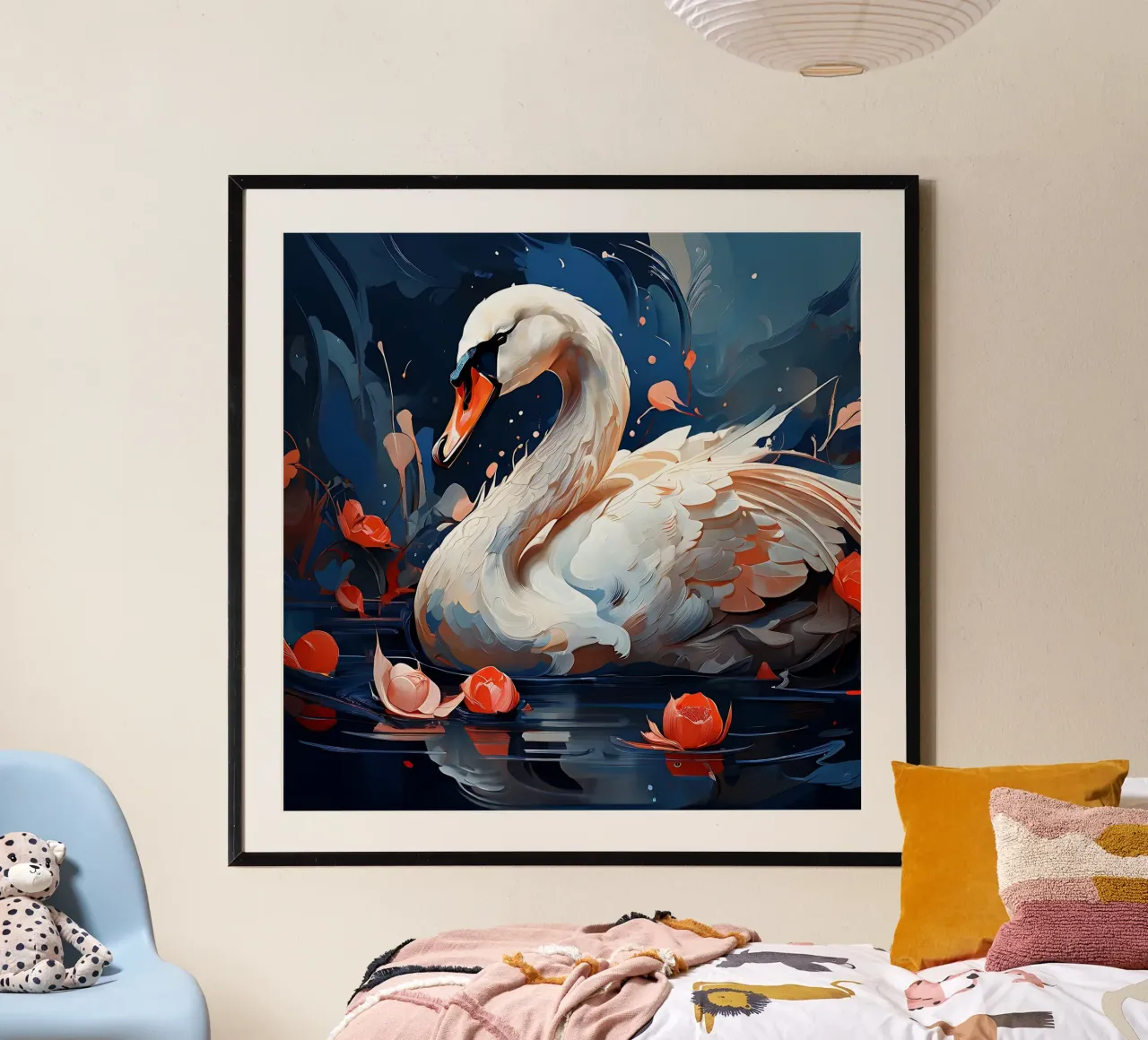 Stile_cigno_F_1 poster da Tierisch bunt by LK