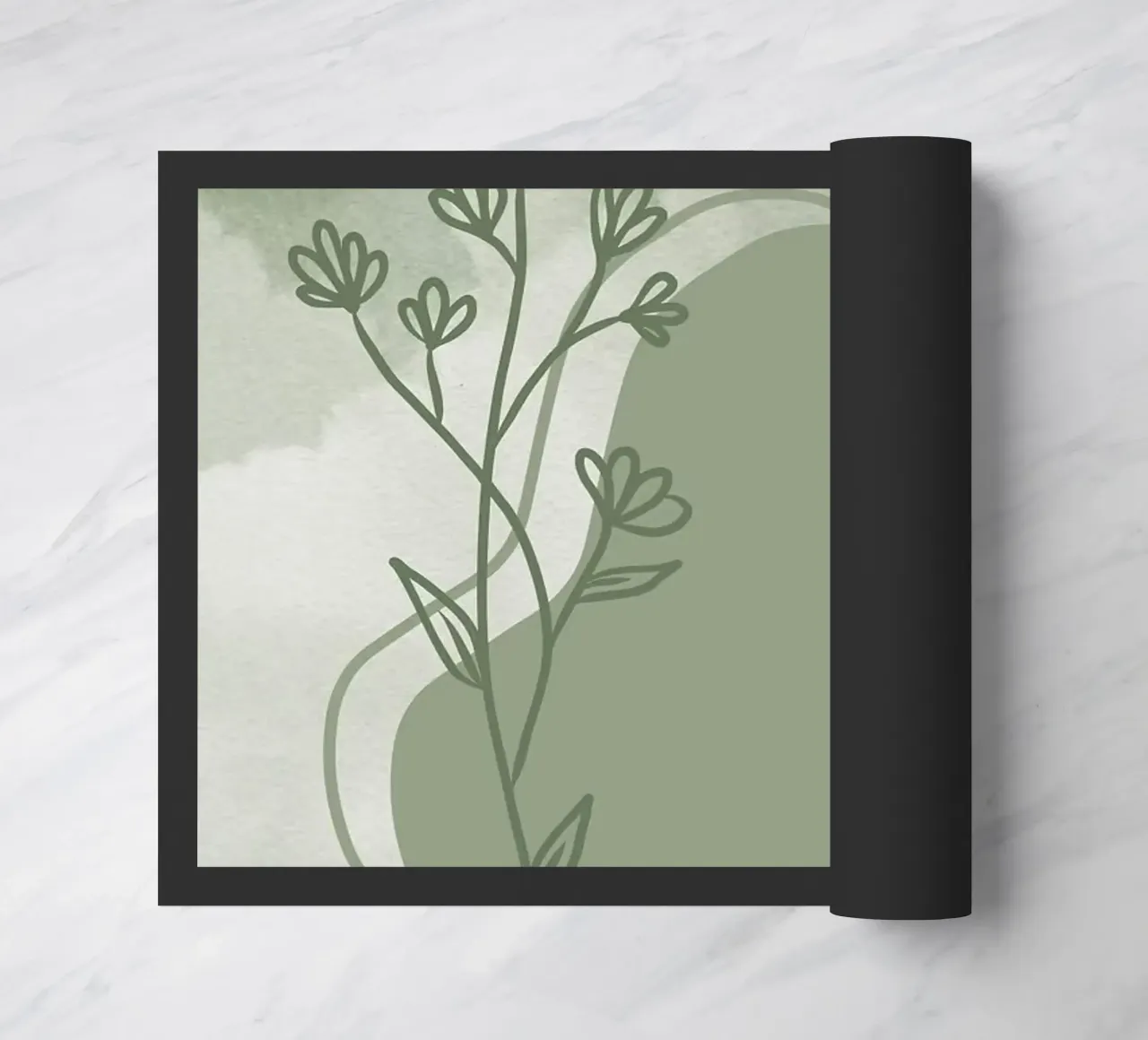 foglie botaniche zerbino da Jonathan R NASH