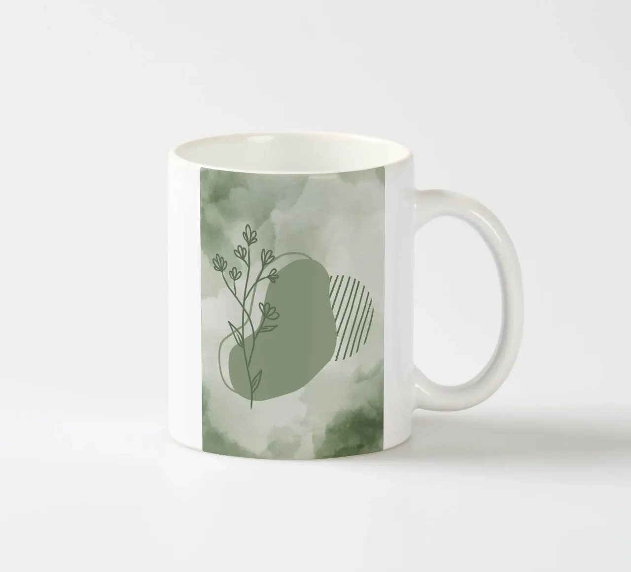 foglie botaniche tazza in ceramica da Jonathan R NASH