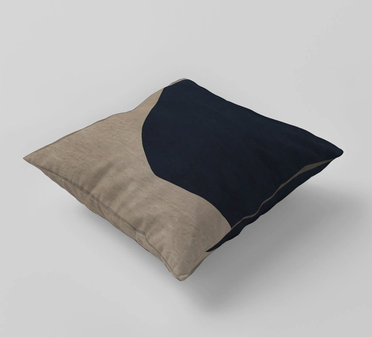 abstract art shapes 1 cuscino da vintageshop
