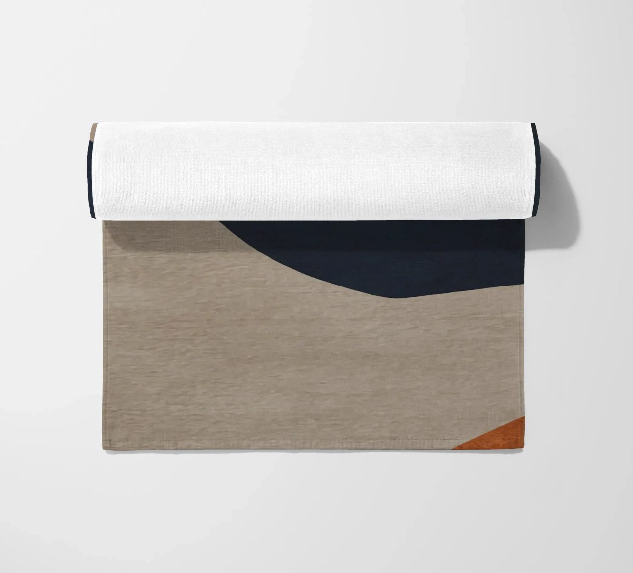 abstract art shapes 1 telo mare da vintageshop