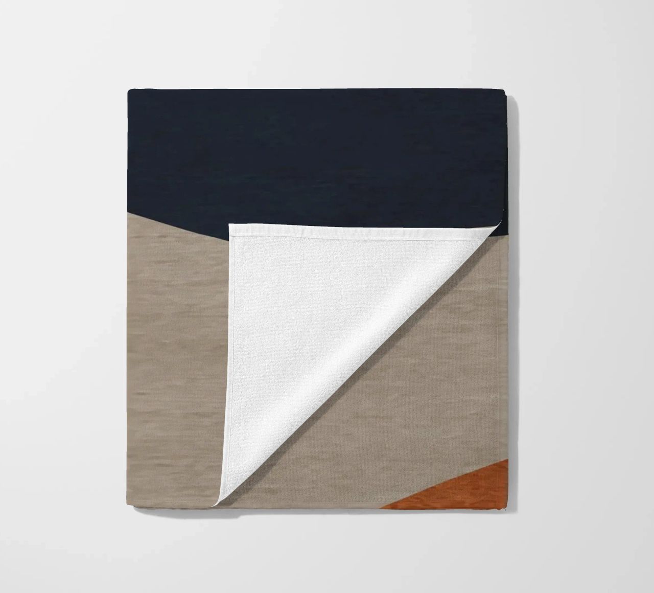 abstract art shapes 1 telo mare da vintageshop