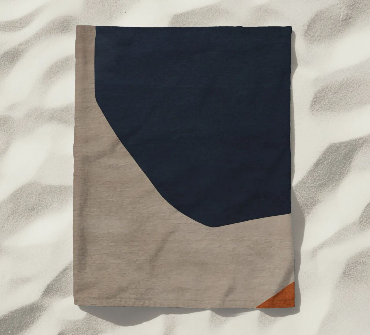 abstract art shapes 1 telo mare da vintageshop
