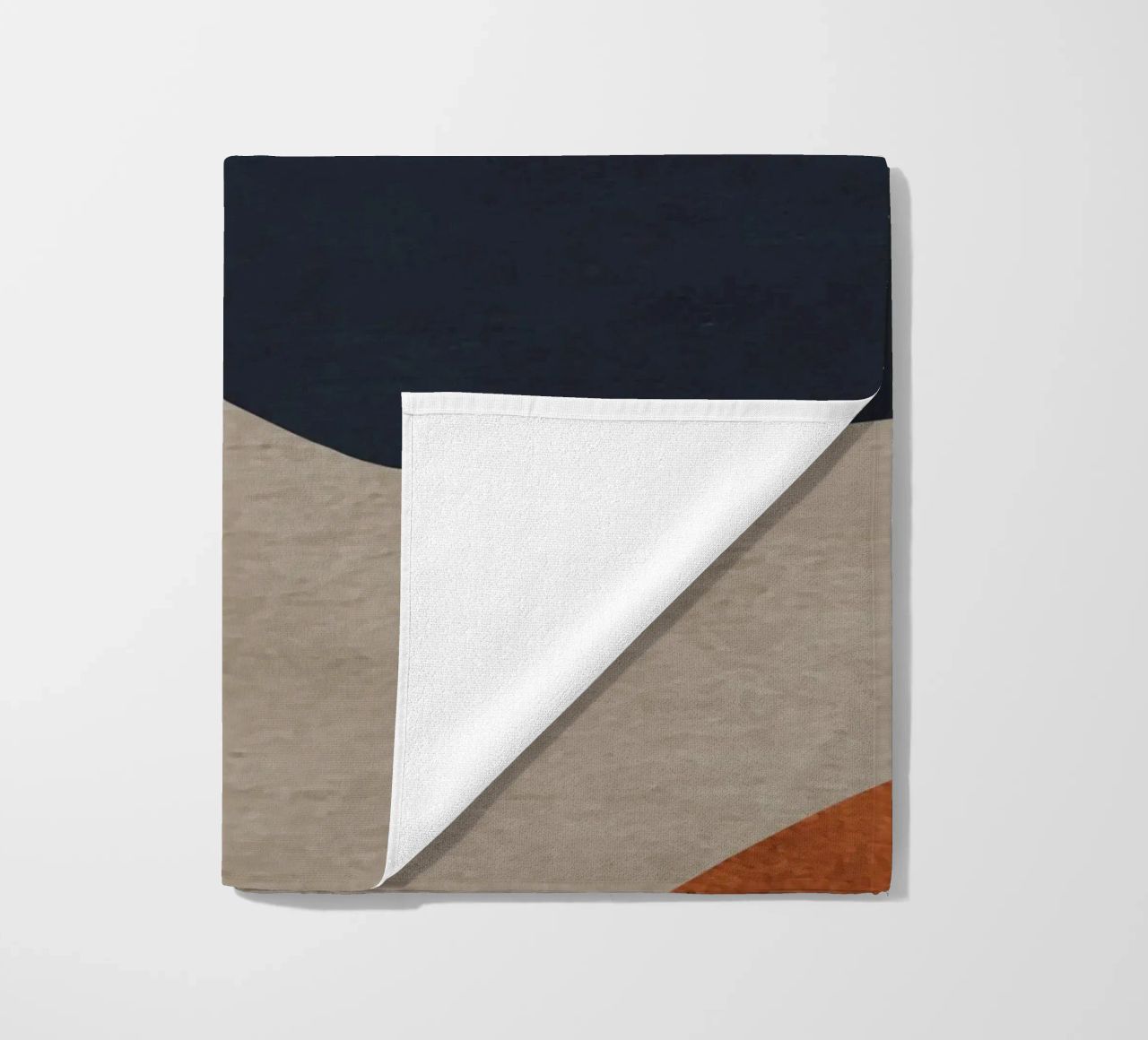 abstract art shapes 1 telo mare da vintageshop