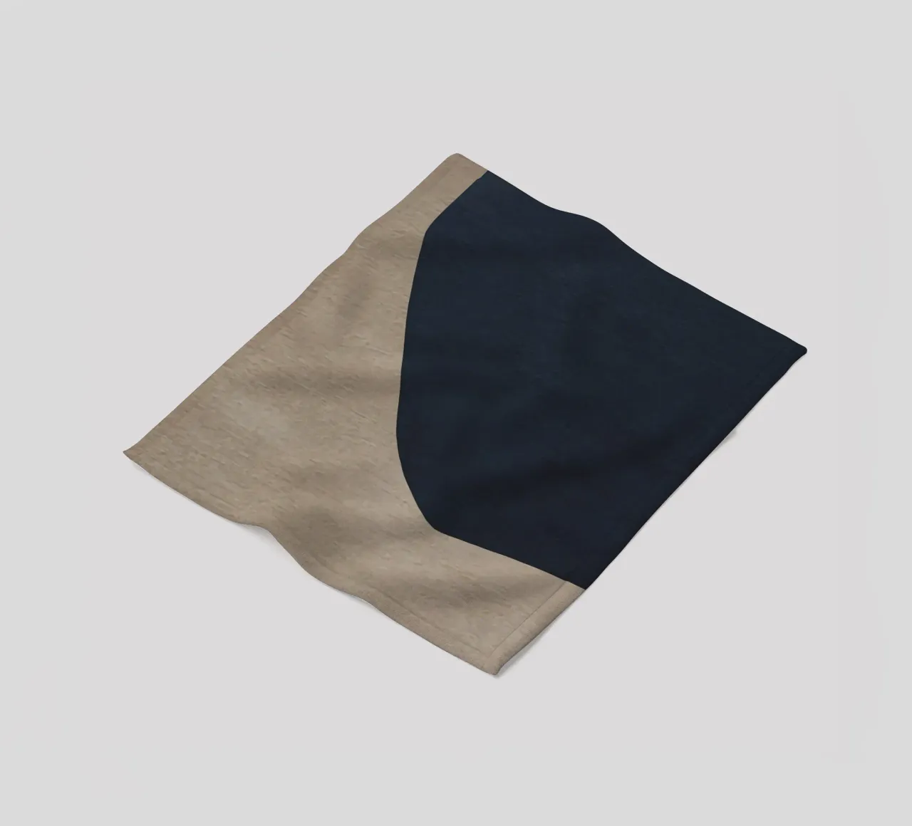 abstract art shapes 1 coperta in pile da vintageshop