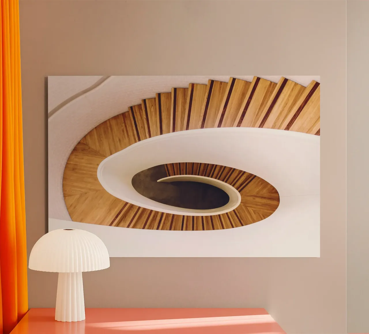Architecture of Escape alu-dibond by PhotoVibe Decor