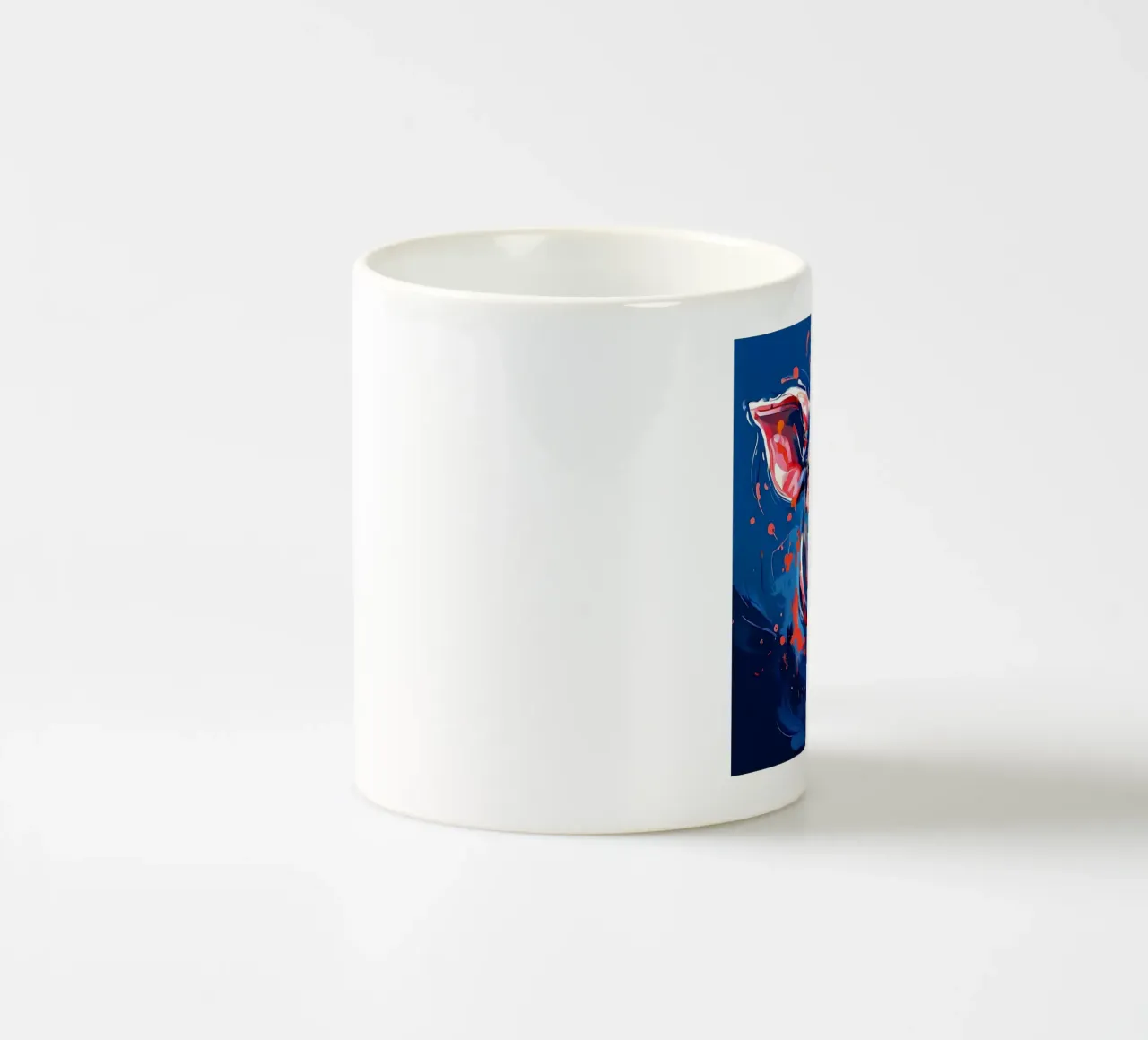 Stile_maiale_F_1 tazza in ceramica da Tierisch bunt by LK