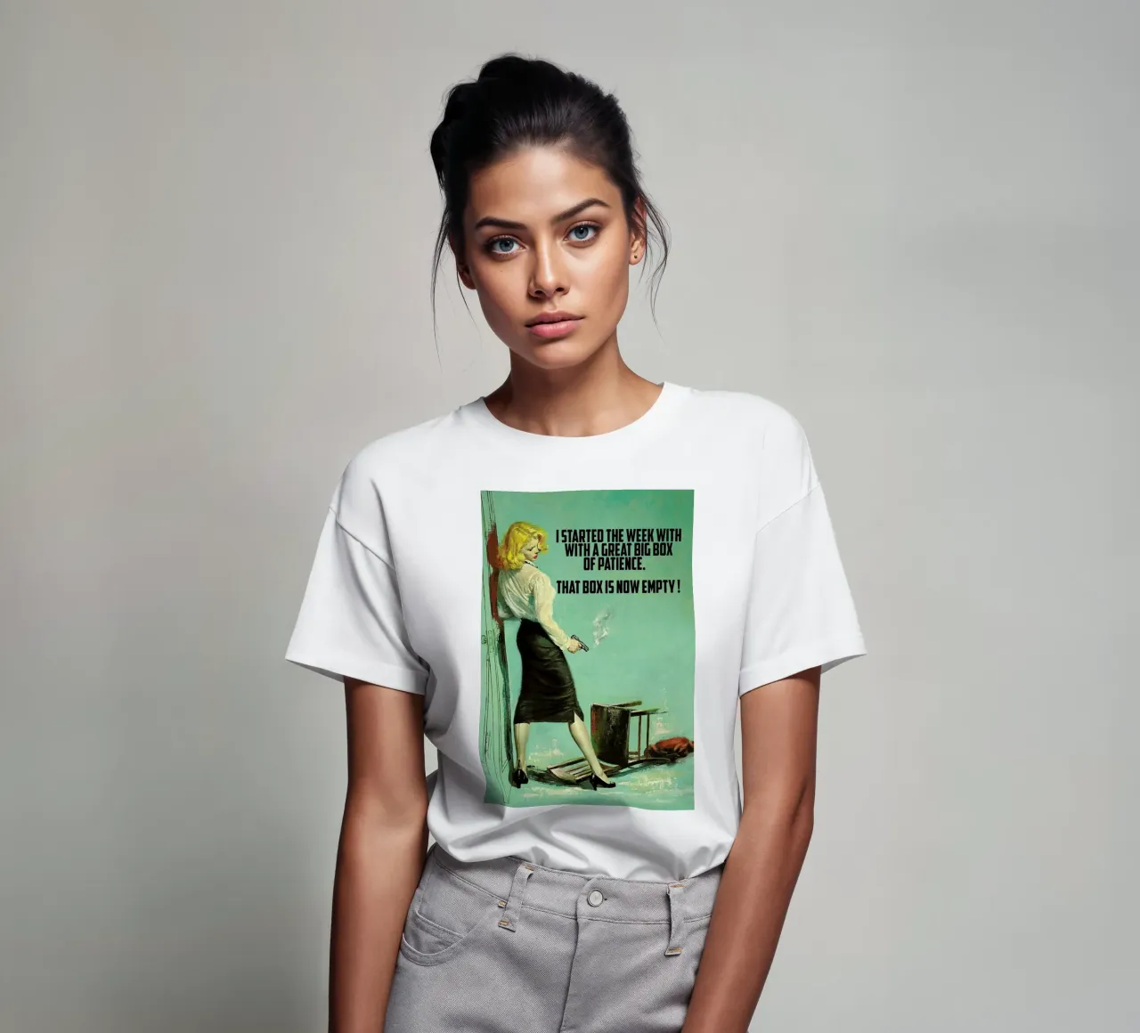 I Started The Week With t-shirt da Gallery Print and Art Limited