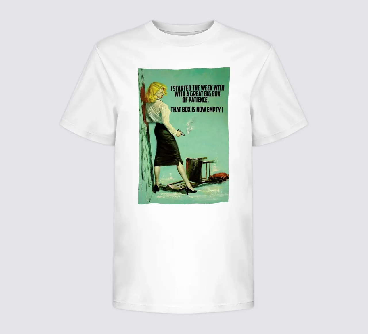 I Started The Week With t-shirt bambini da Gallery Print and Art Limited
