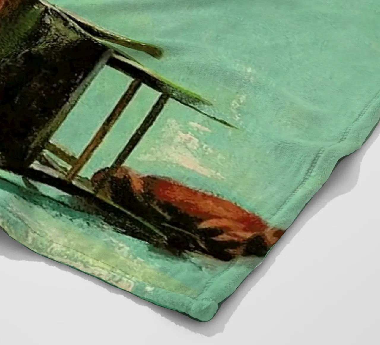 I Started The Week With coperta in pile da Gallery Print and Art Limited