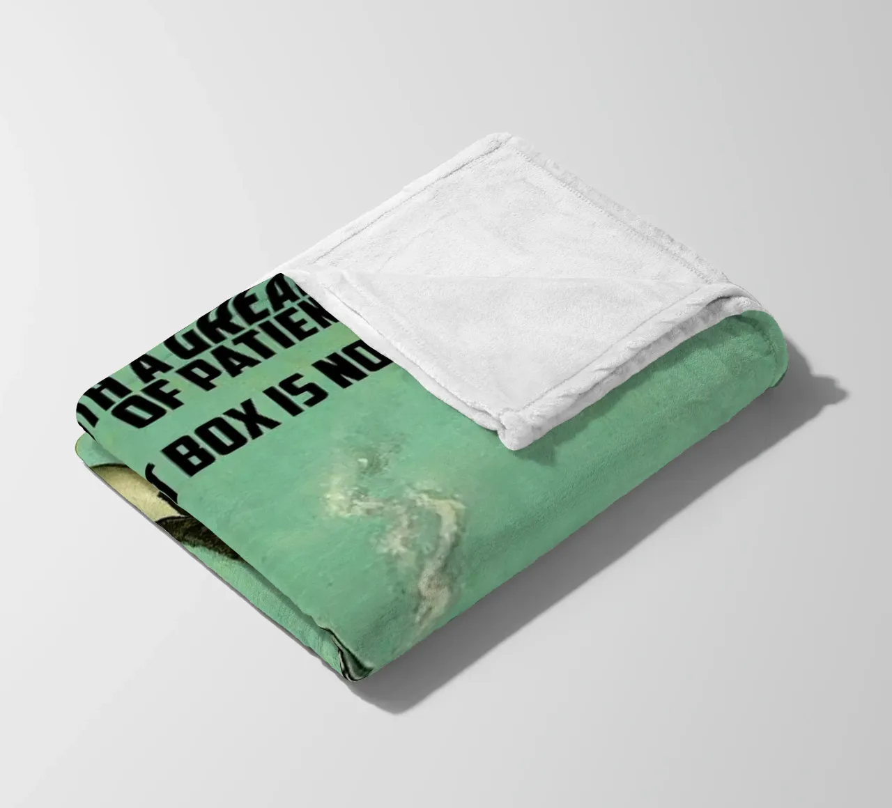 I Started The Week With coperta in pile da Gallery Print and Art Limited