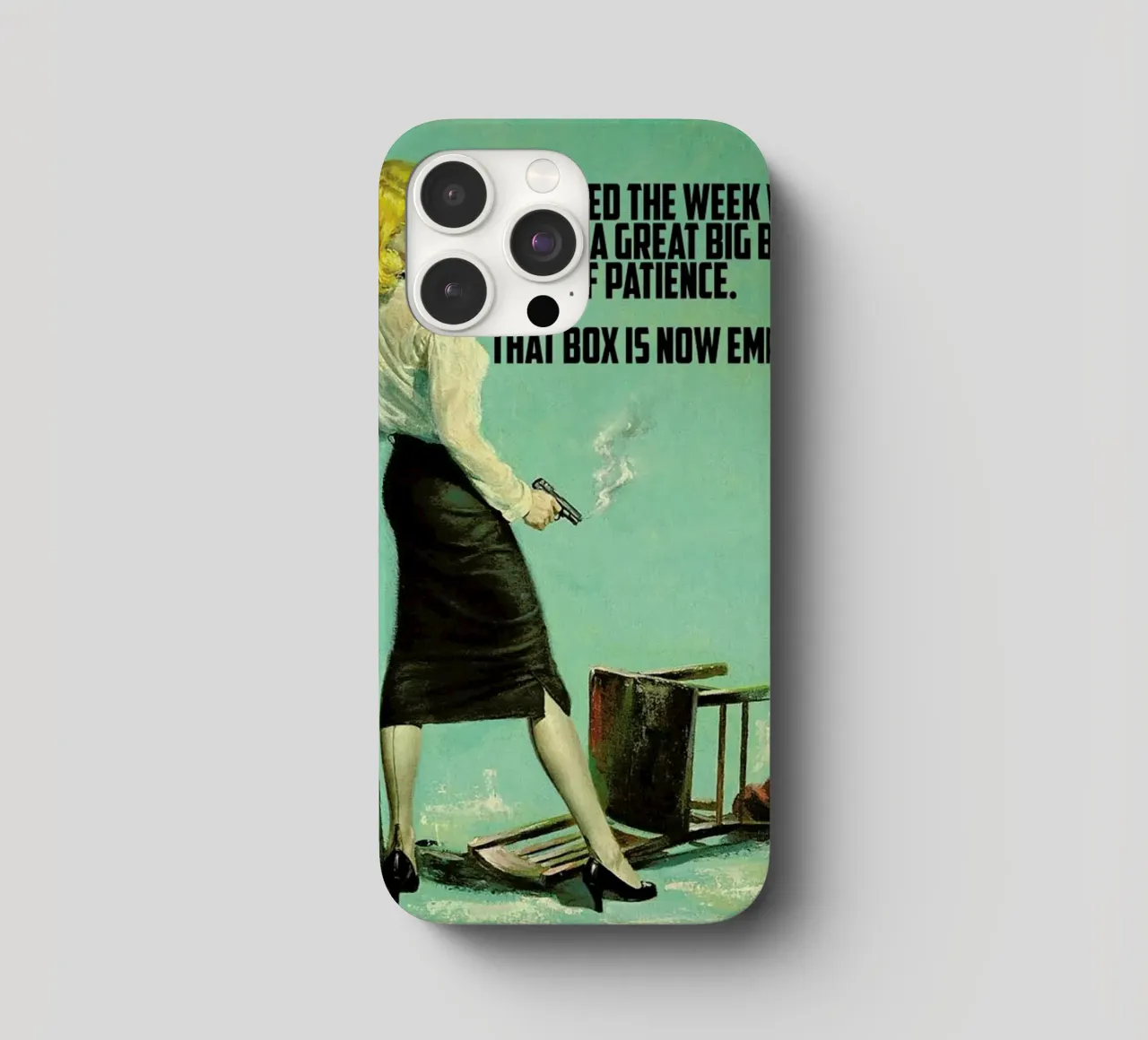 I Started The Week With cover iphone da Gallery Print and Art Limited