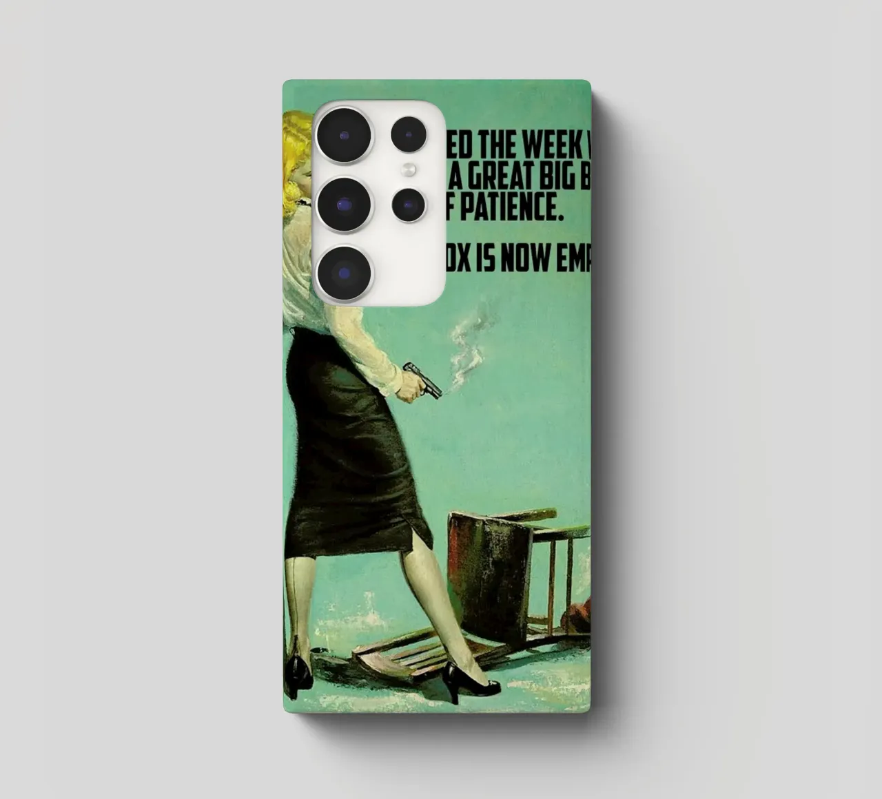 I Started The Week With cover samsung da Gallery Print and Art Limited