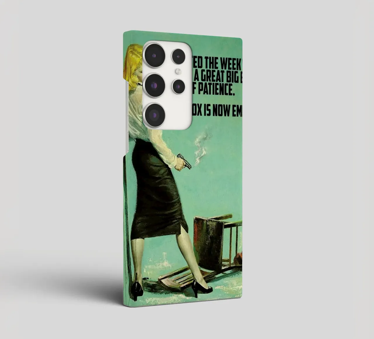 I Started The Week With cover samsung da Gallery Print and Art Limited