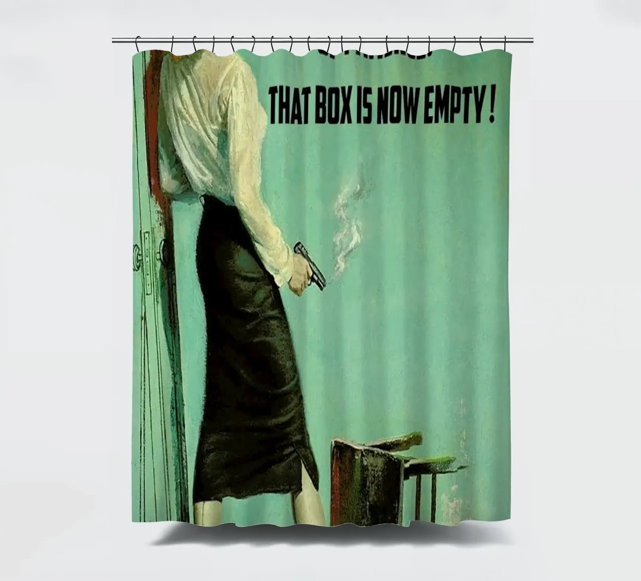 I Started The Week With Duschvorhang von Gallery Print and Art Limited