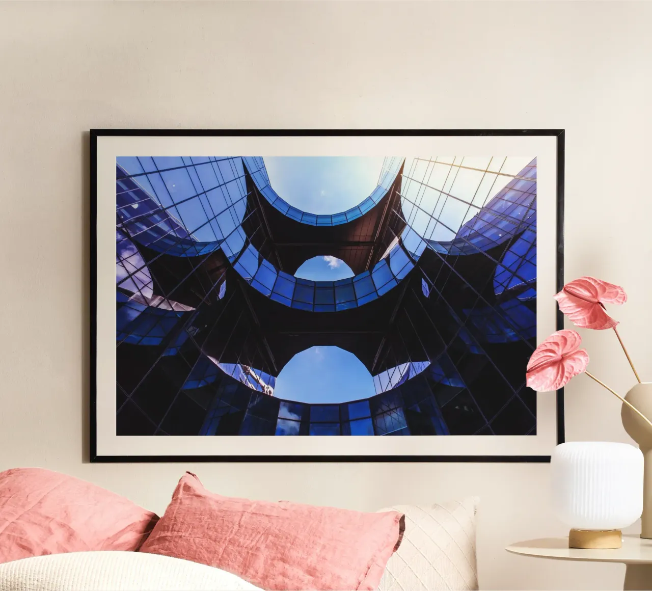 Arquitectura de la evasión hahnemühle de PhotoVibe Decor