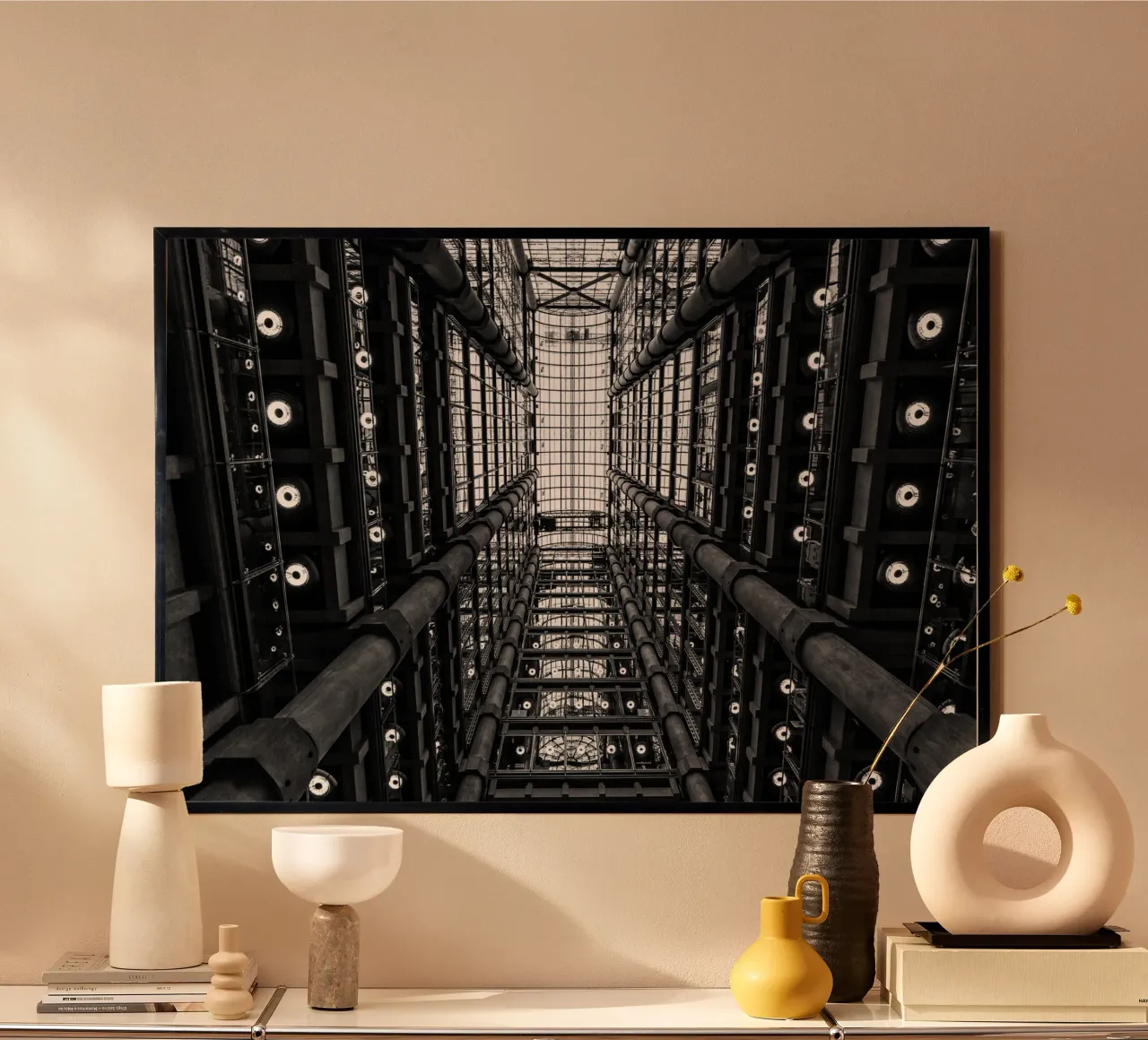 Architecture of Escape poster by PhotoVibe Decor