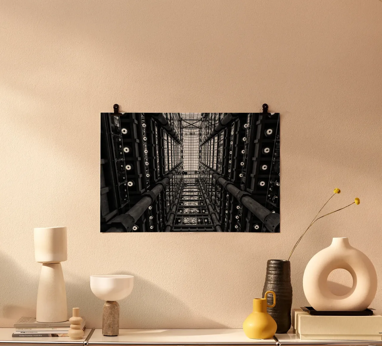 Architecture of Escape poster by PhotoVibe Decor