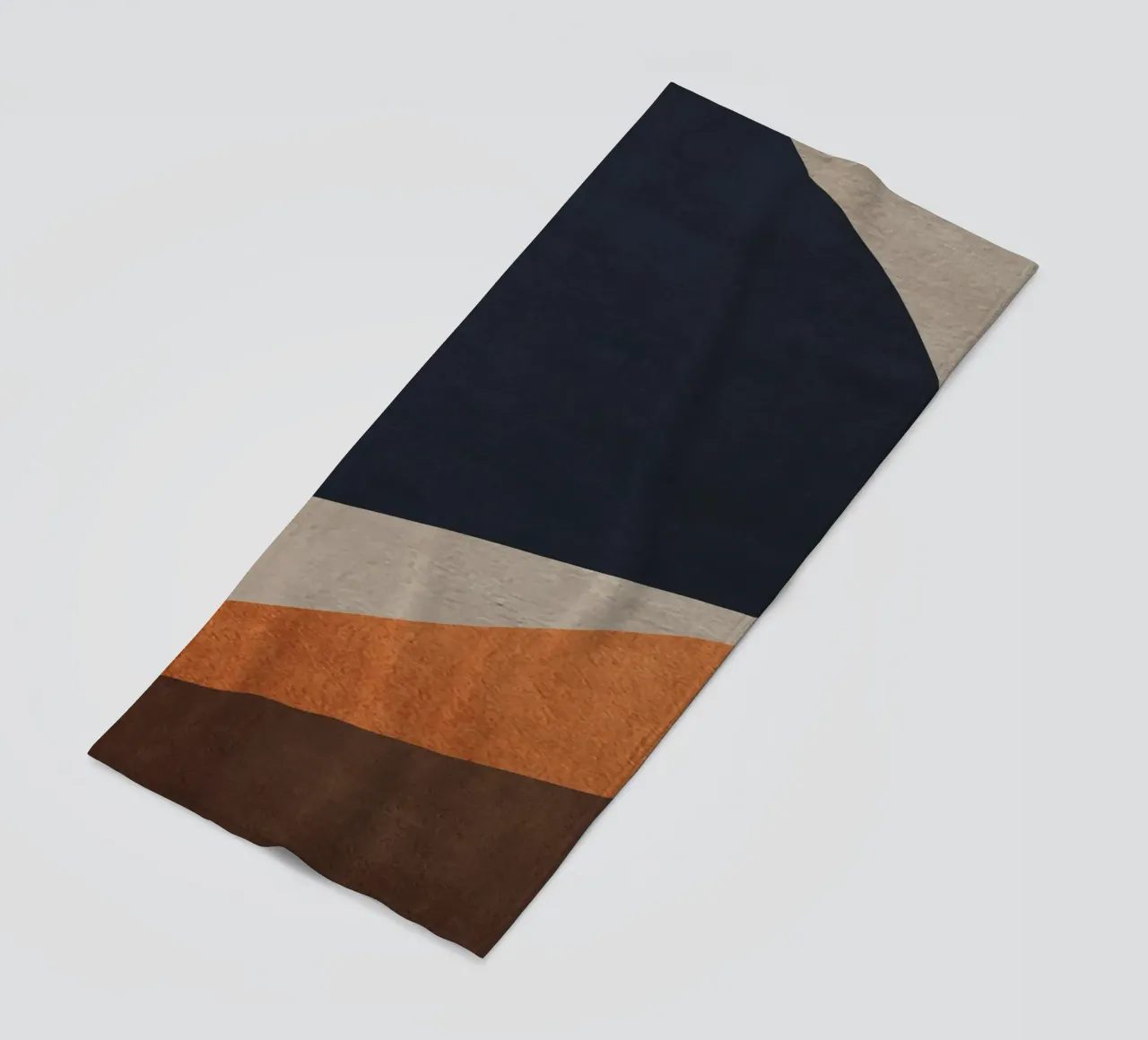 abstract art shapes 2 telo mare da vintageshop