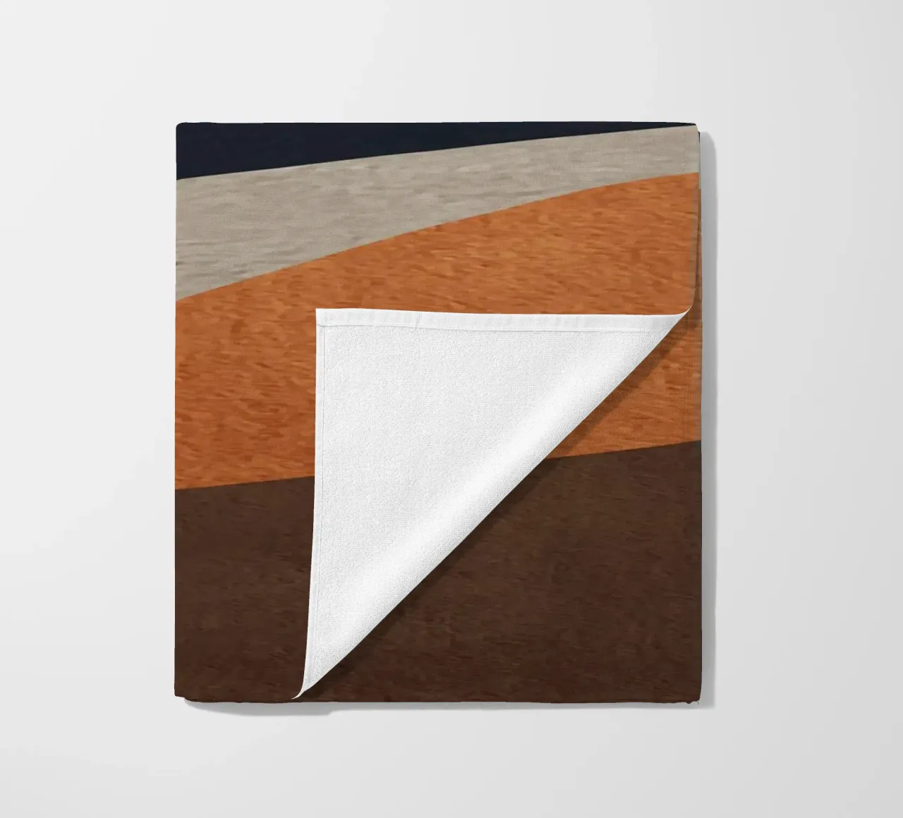 abstract art shapes 2 telo mare da vintageshop