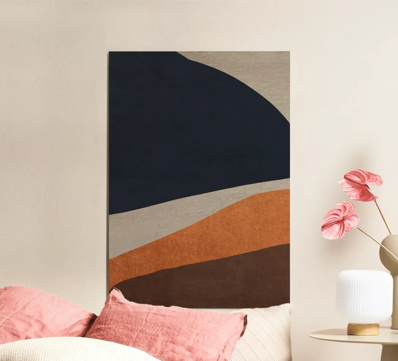 abstract art shapes 2 poster da vintageshop