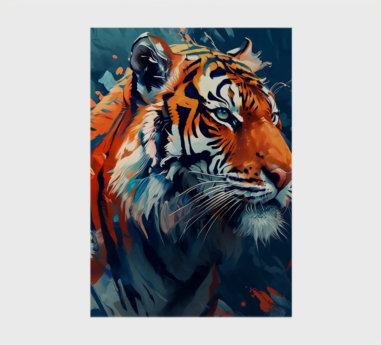 Tiger_Style_F_1 notebook by Tierisch bunt by LK