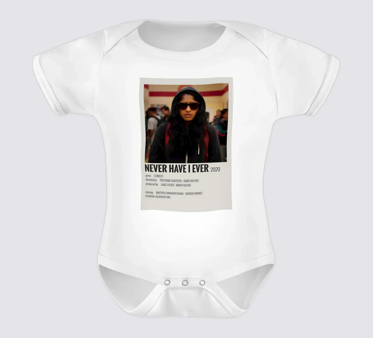 NEVER HAVE I EVER 2020 Kurzarm Babybody von MVFminimalist