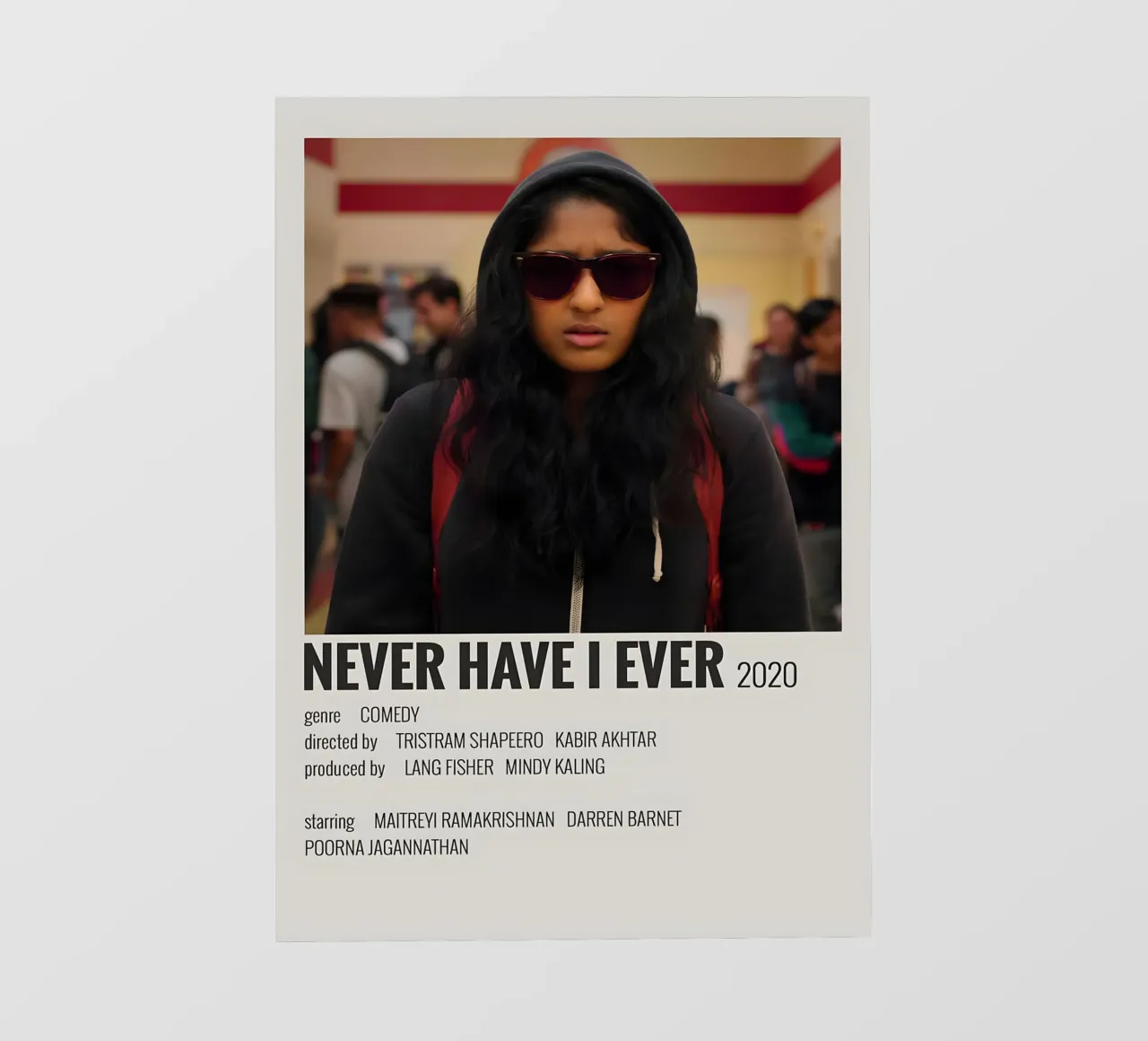 NEVER HAVE I EVER 2020 telo in pvc da MVFminimalist
